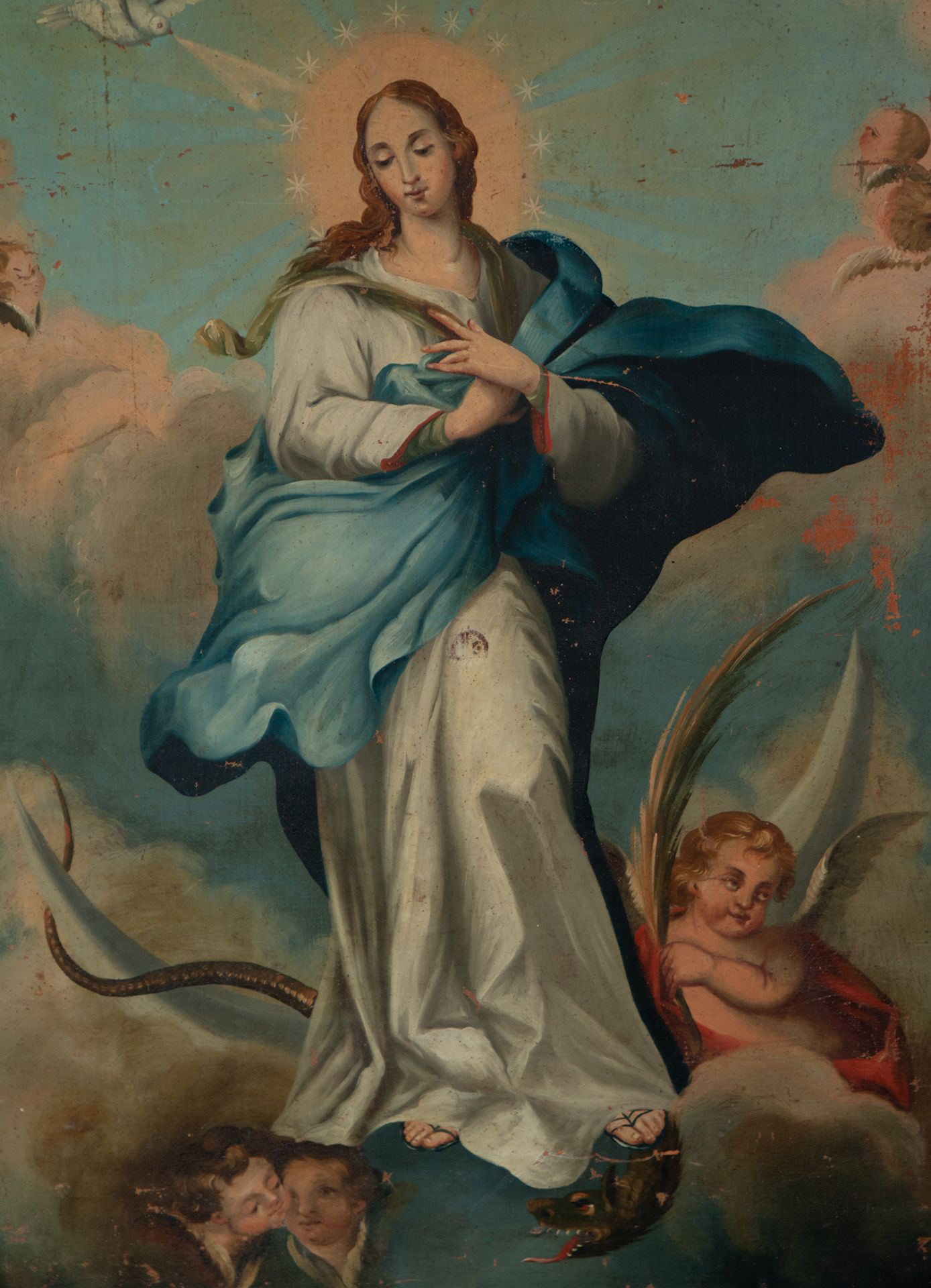 Immaculate Virgin, 18th century Italian school - Image 2 of 4