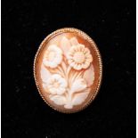 Cameo Pendant mounted in Gold, 19th century