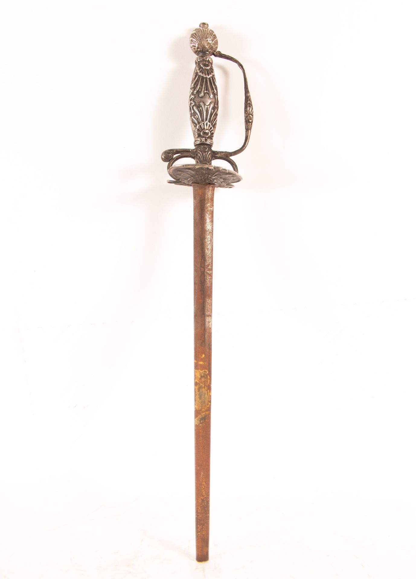 Officer's Sword with Silver Hilt, 17th century