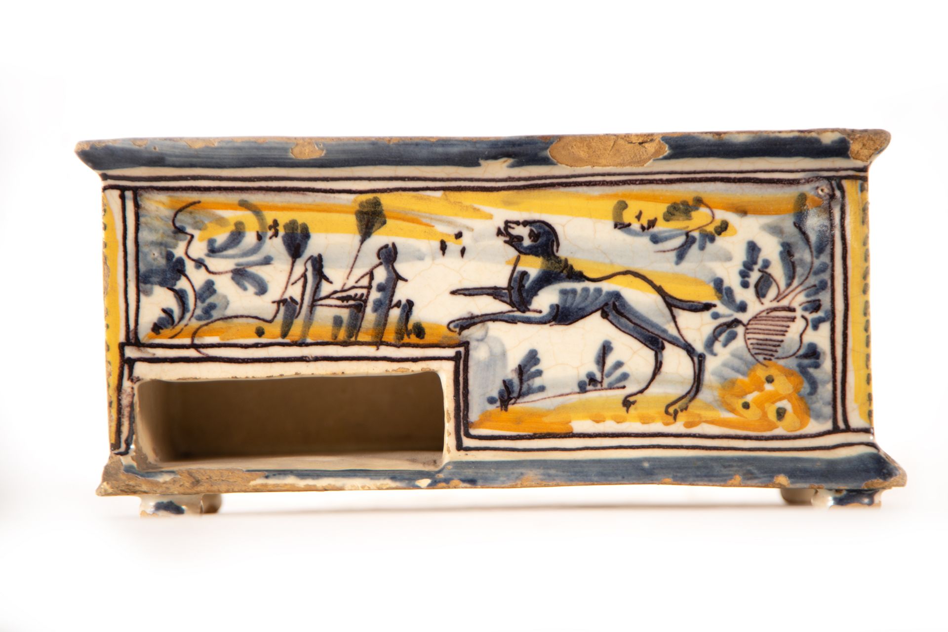 Ceramic inkwell from Triana, 18th century - Bild 5 aus 5