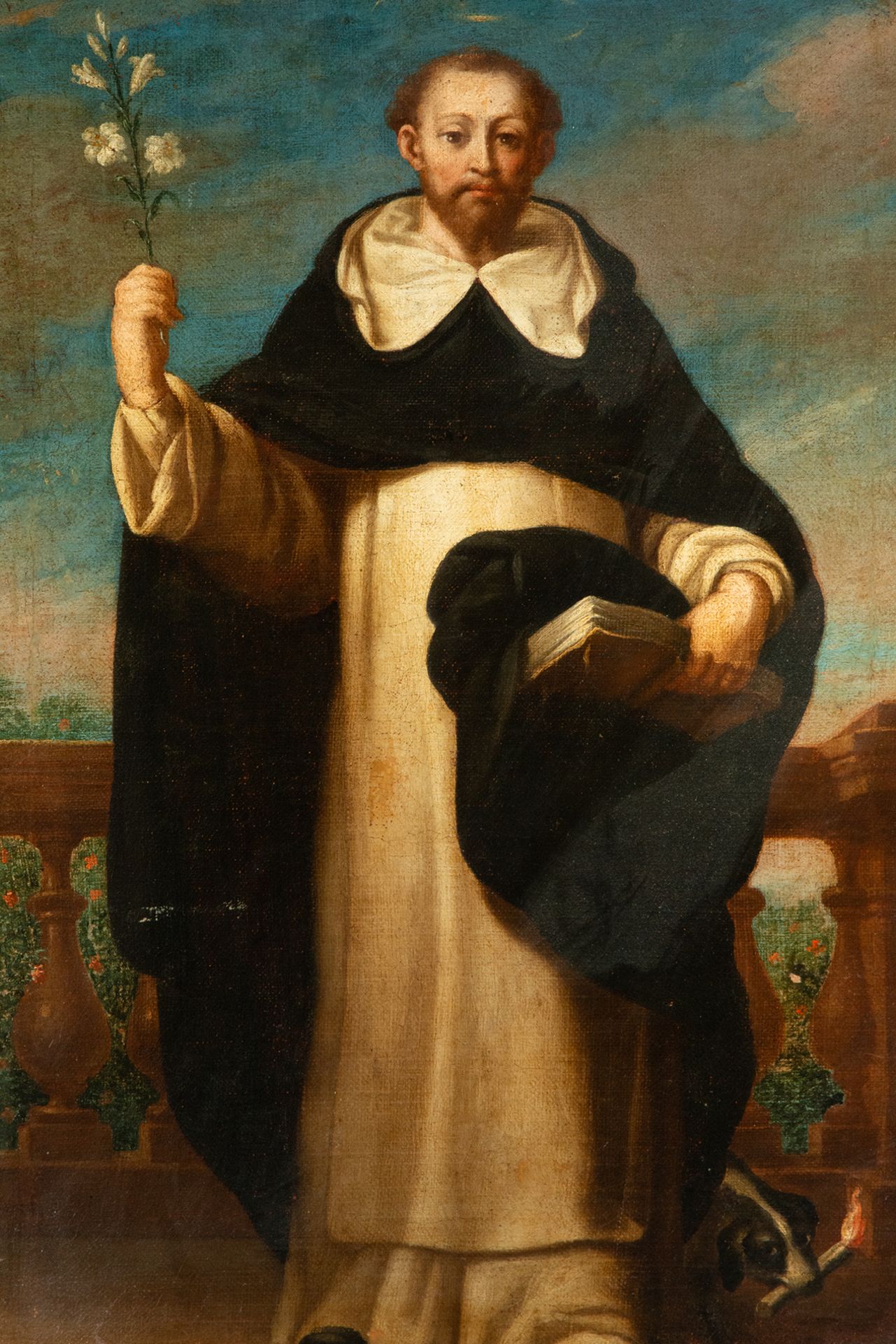 Saint Dominic de Guzmán, Italian school of the 18th century - Image 2 of 5