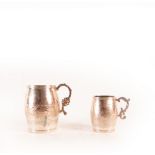 Pair of Silver Mate Jars, Río de La Plata, 19th century