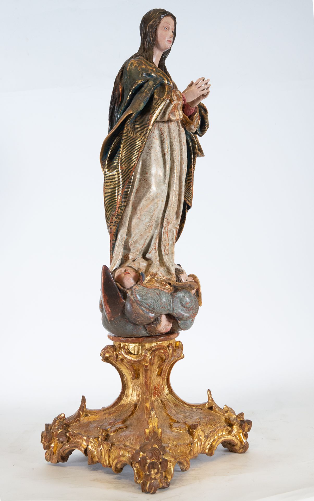 Important Immaculate Virgin, 17th century - Image 4 of 4