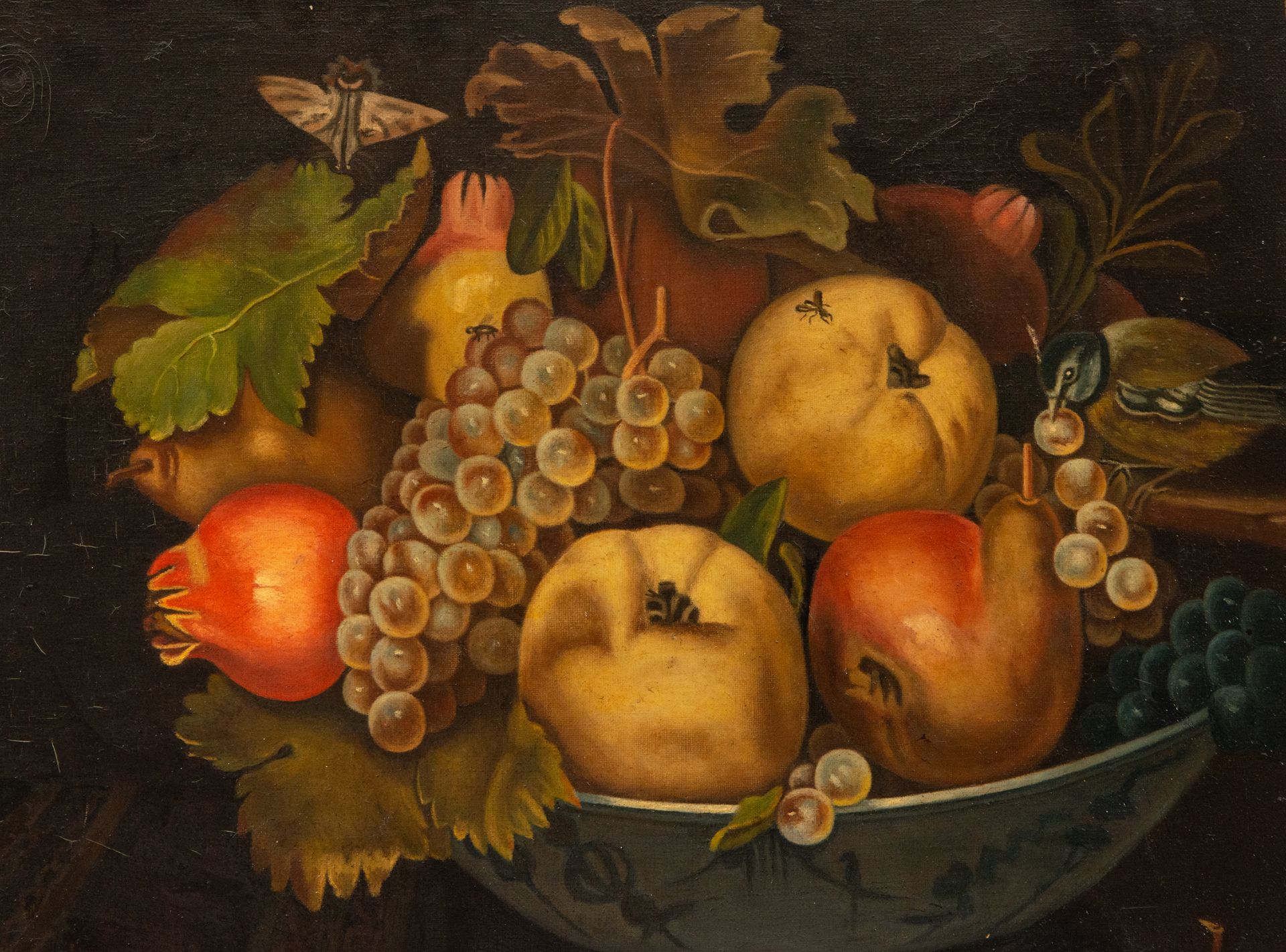 Fruit still life, Italian school of the 19th century - Image 2 of 2