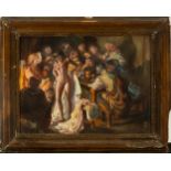 Nude woman dancing, 20th century European Post-Impressionist school
