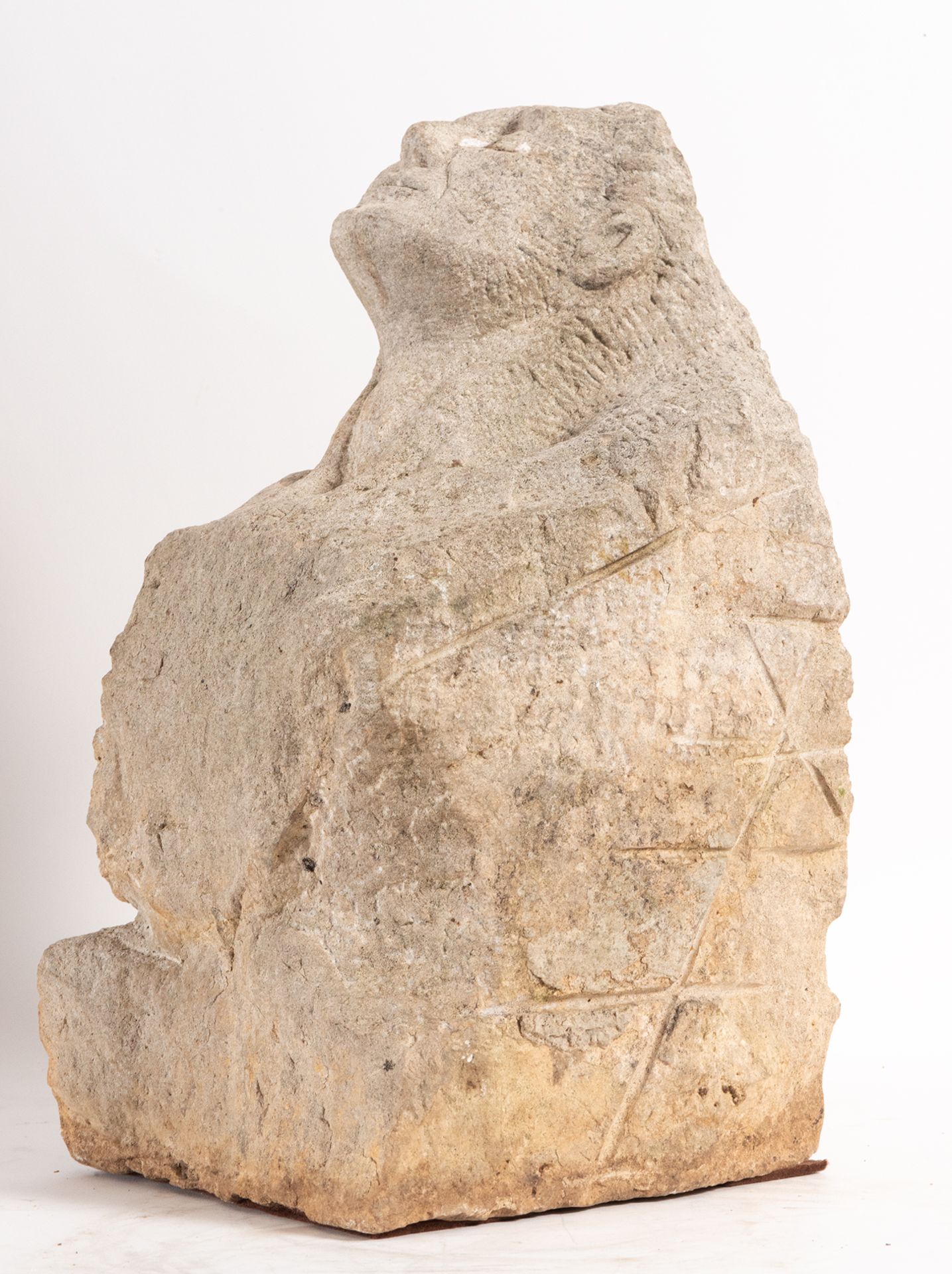 Gothic Gargoyle in stone, 14th - 15th centuries - Image 2 of 4