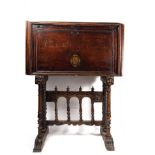 Important Plateresque Cabinet in Walnut, Boxwood and Ebony inlay, late 16th century