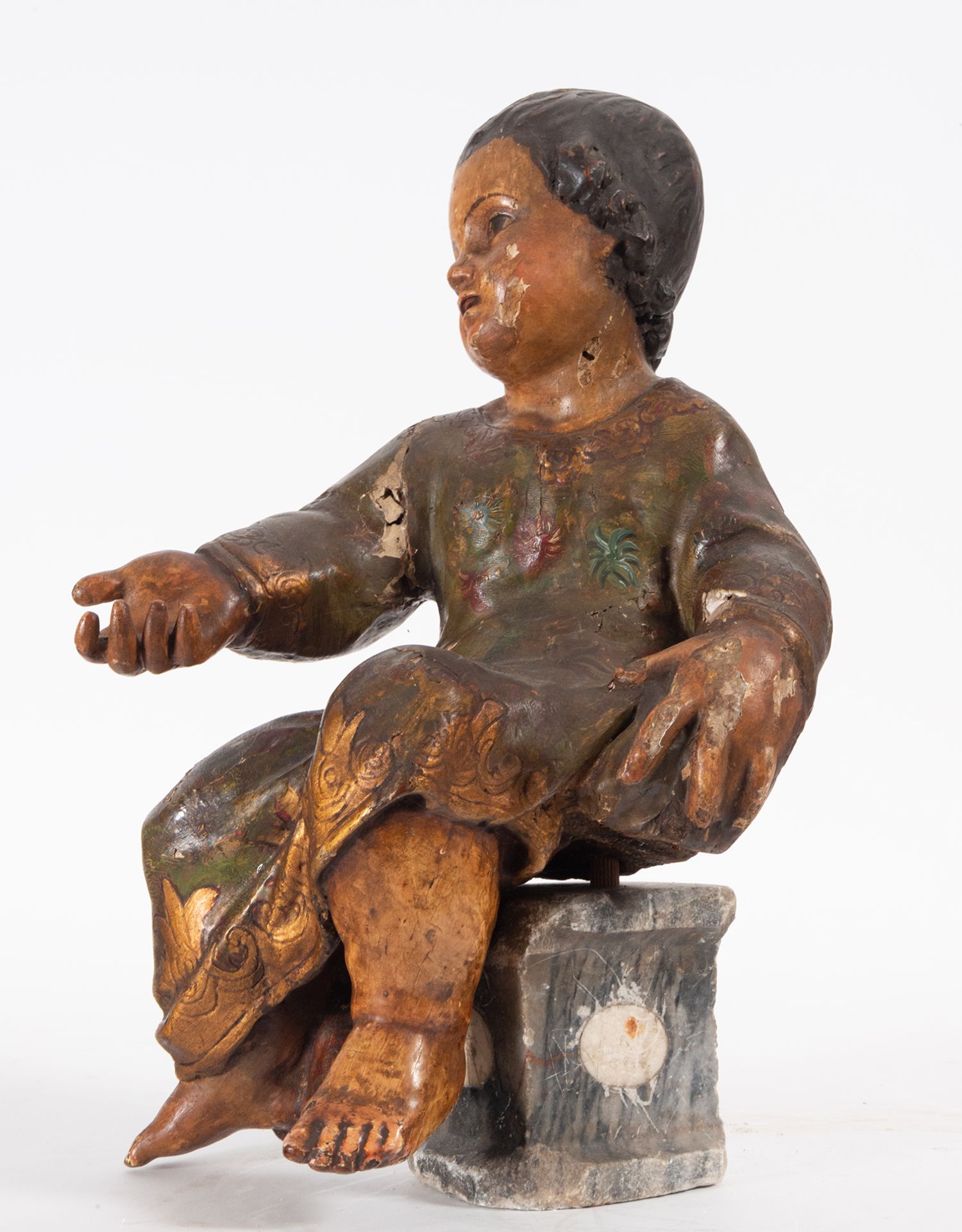 Child Jesus, 18th century Granada school - Image 2 of 3