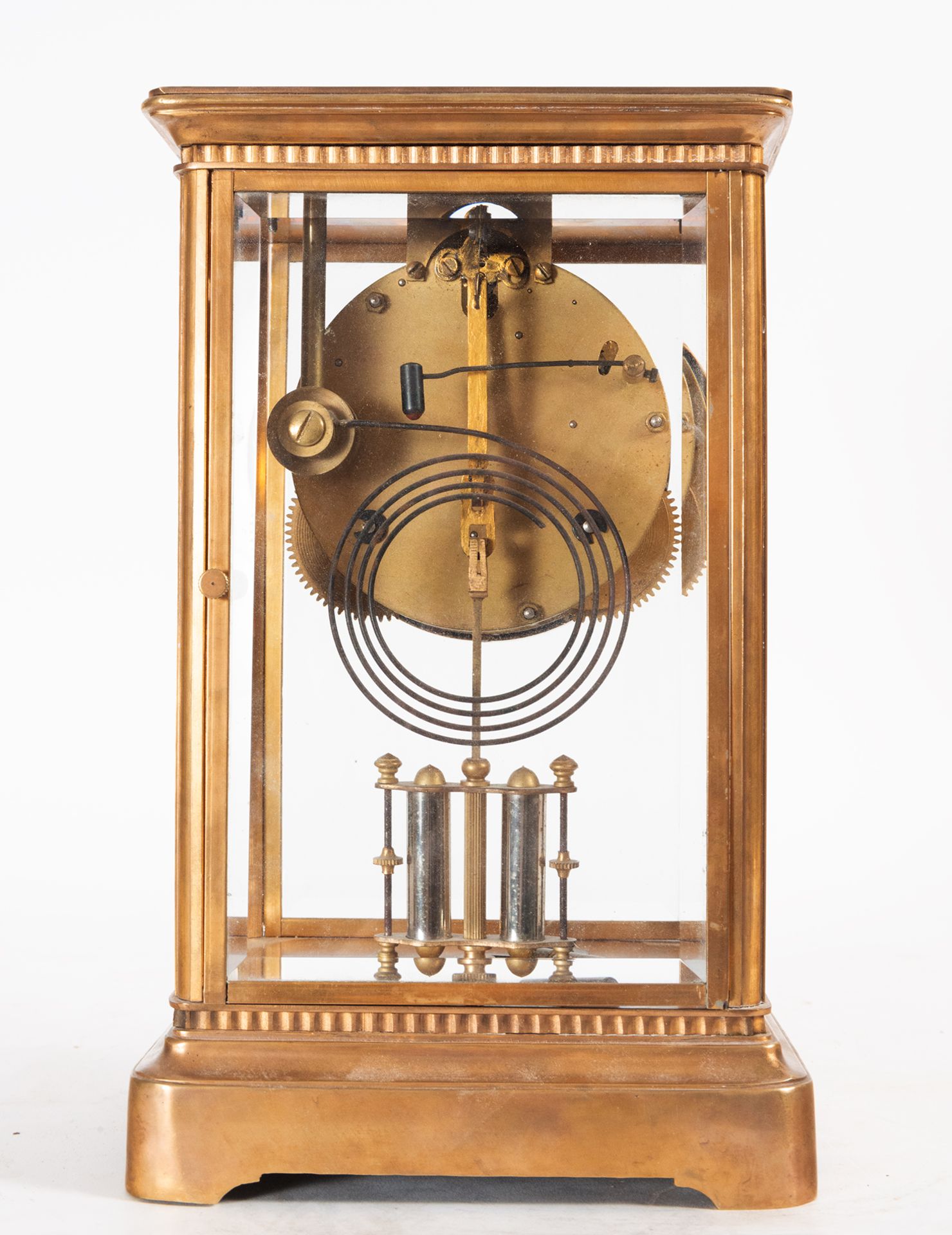 Tabletop Clock with Mercury pendulum, France, 19th century - Image 5 of 5