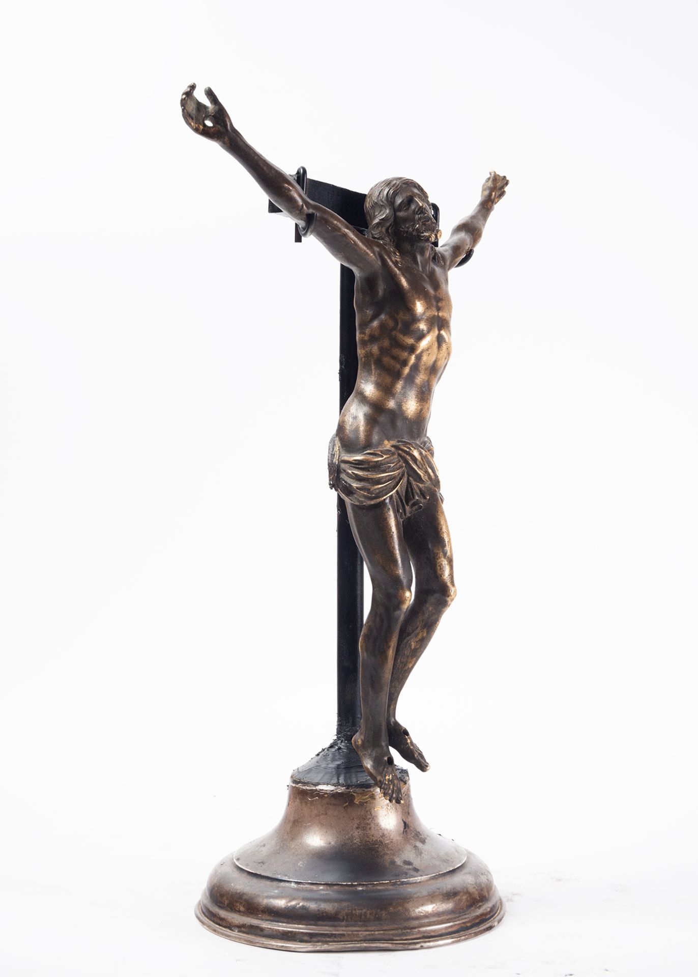 Flamenco Christ in Bronze, 17th century - Image 2 of 6