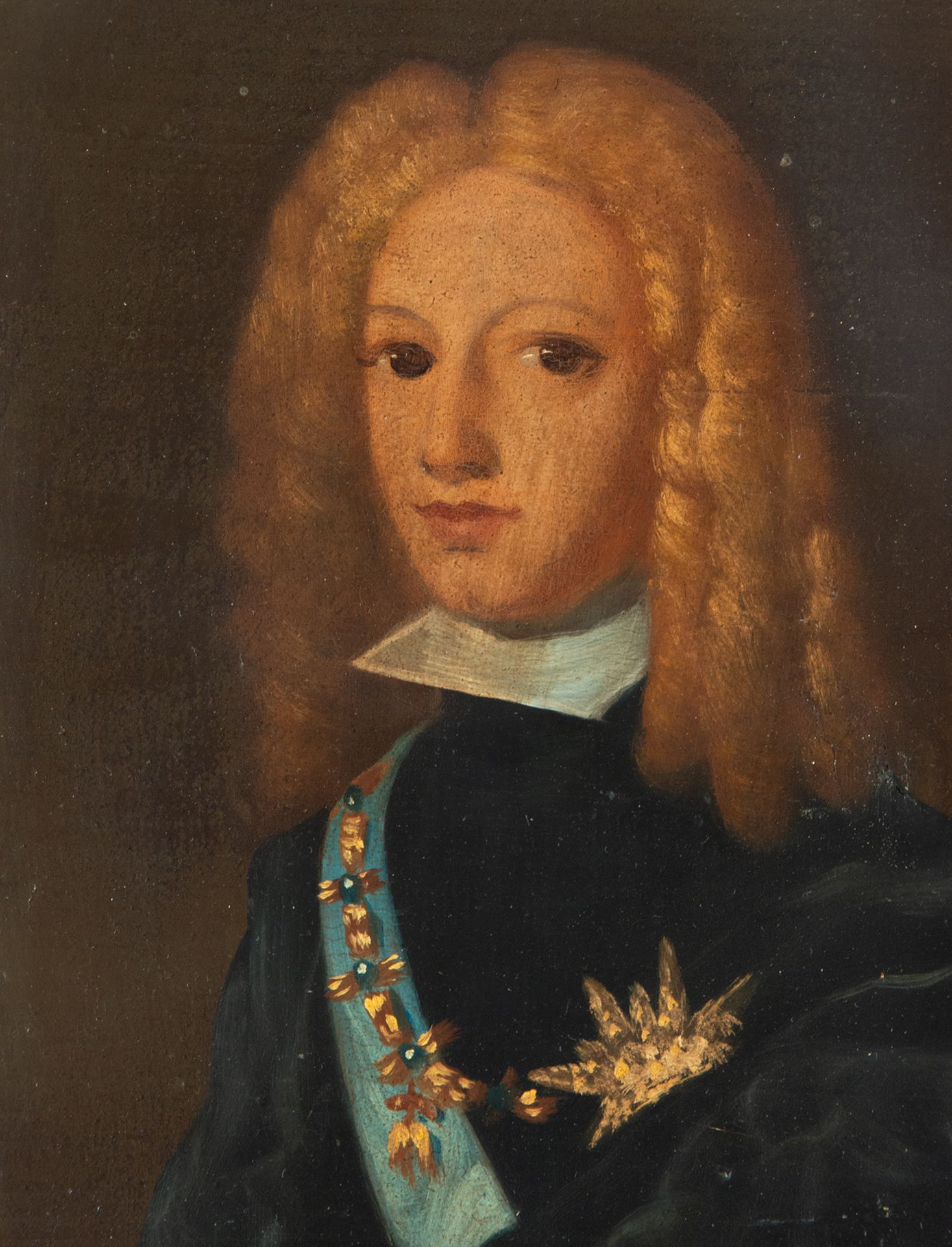 Portrait of King Phillip V as a Kid, Spanish school of the XIX - XX - Image 2 of 4