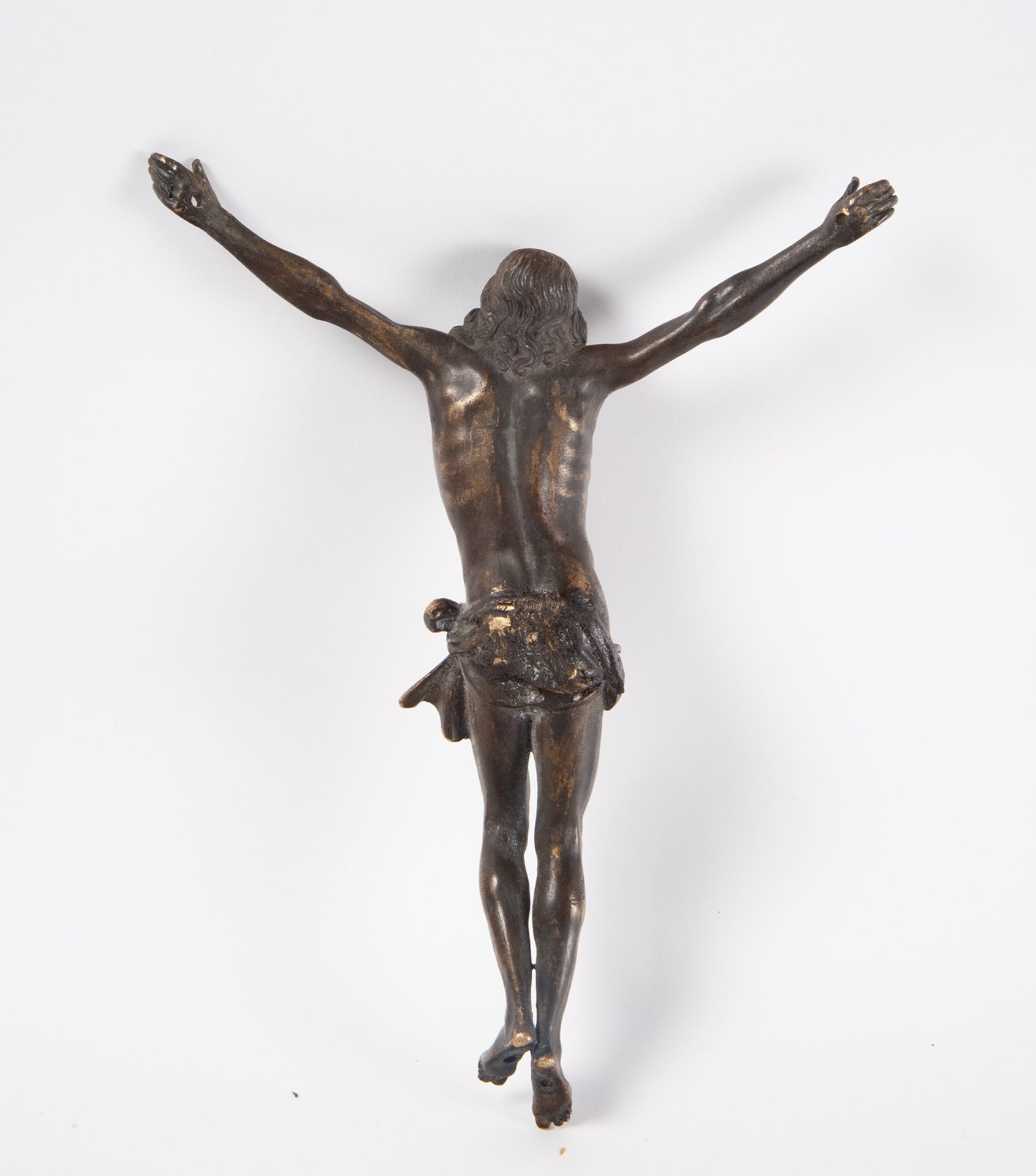 Flamenco Christ in Bronze, 17th century - Image 4 of 6