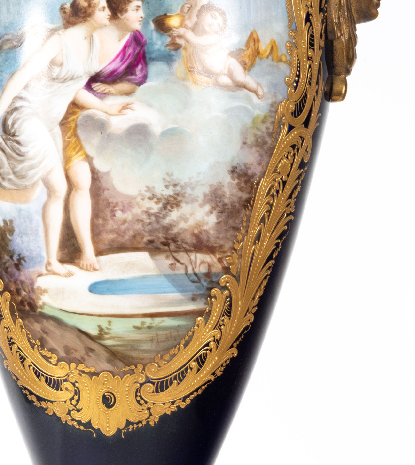 Pair of Svres Vases, 19th century French school - Image 9 of 15