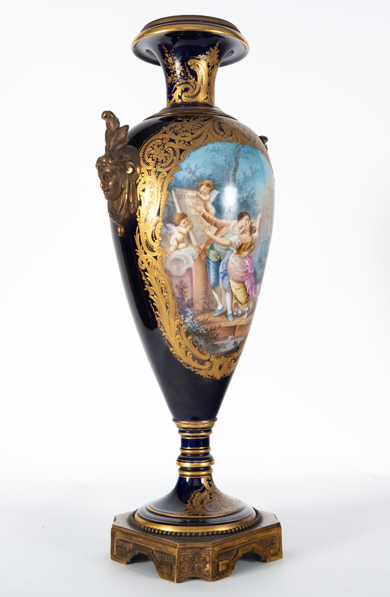 Pair of Svres Vases, 19th century French school - Image 4 of 15