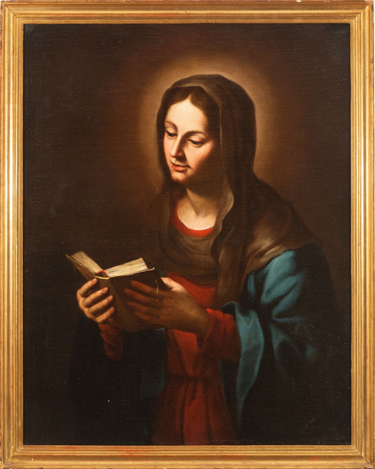 Virgin in Prayer, Italian school of the 18th century