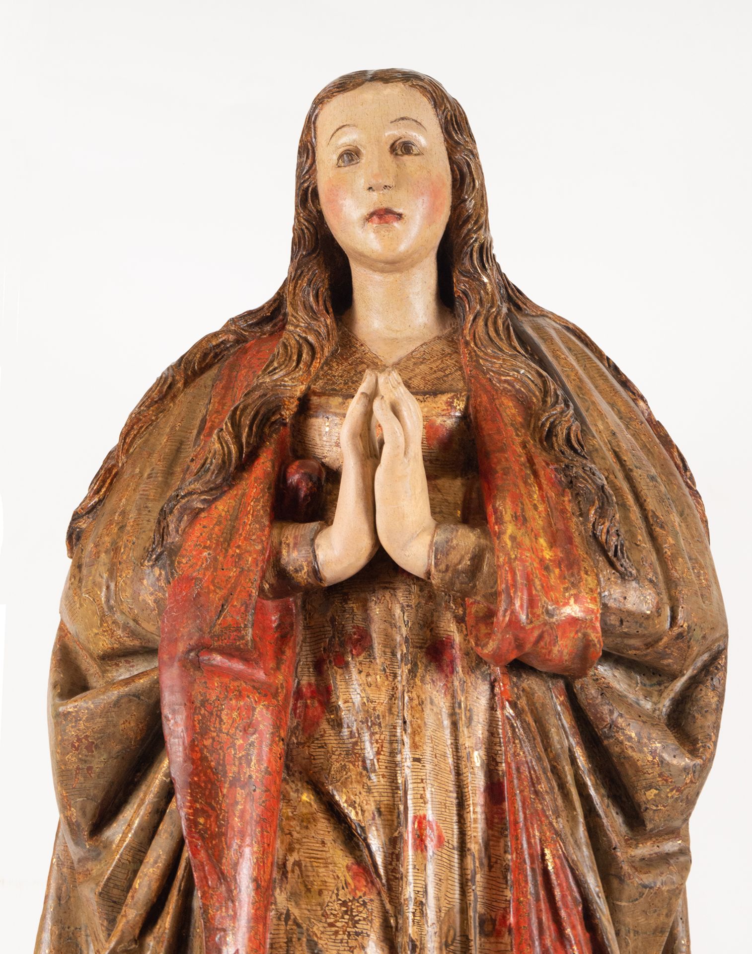 Immaculate Virgin, Sevillian school of the 16th century - Image 2 of 11