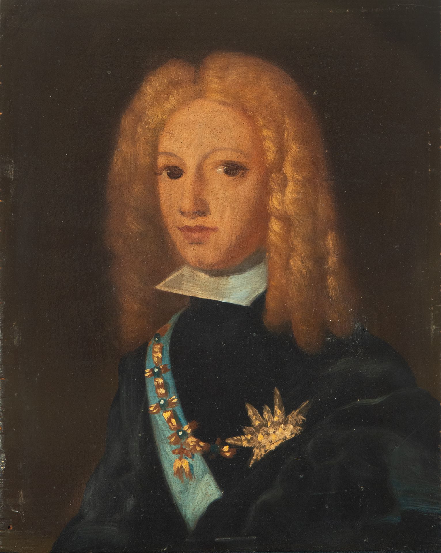 Portrait of King Phillip V as a Kid, Spanish school of the XIX - XX