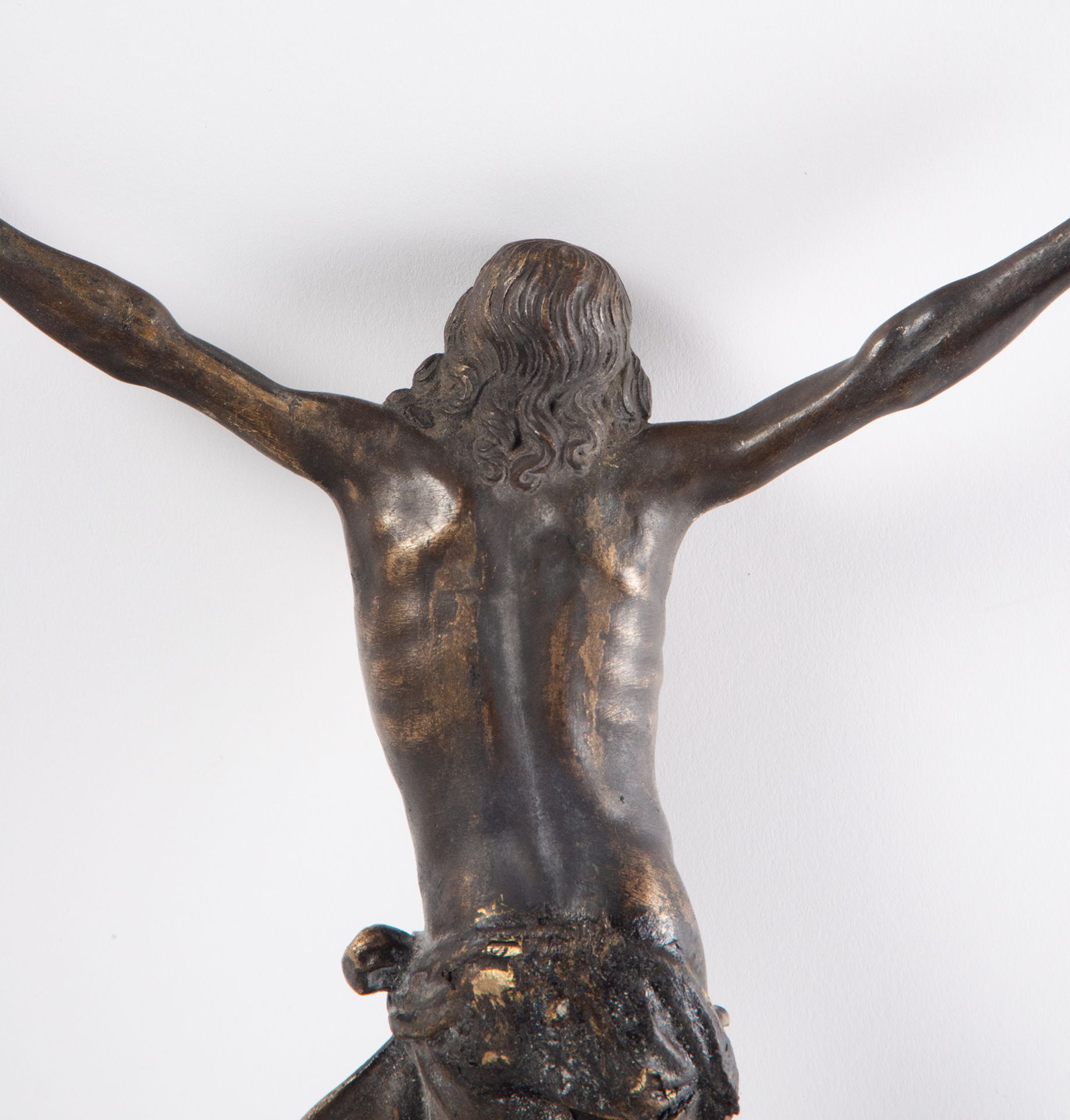 Flamenco Christ in Bronze, 17th century - Image 5 of 6