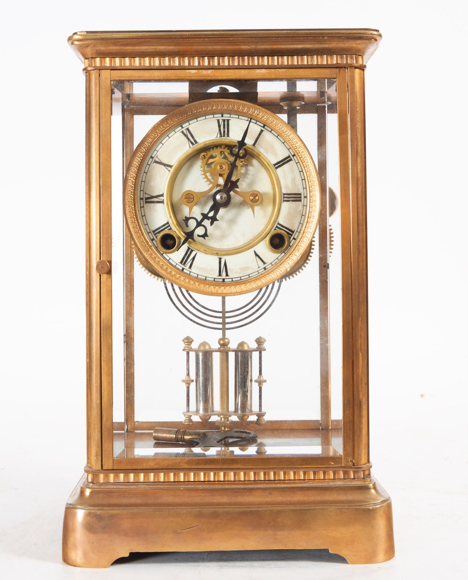 Tabletop Clock with Mercury pendulum, France, 19th century