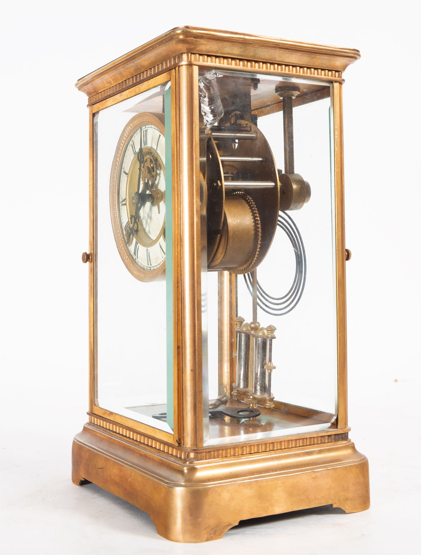 Tabletop Clock with Mercury pendulum, France, 19th century - Image 3 of 5