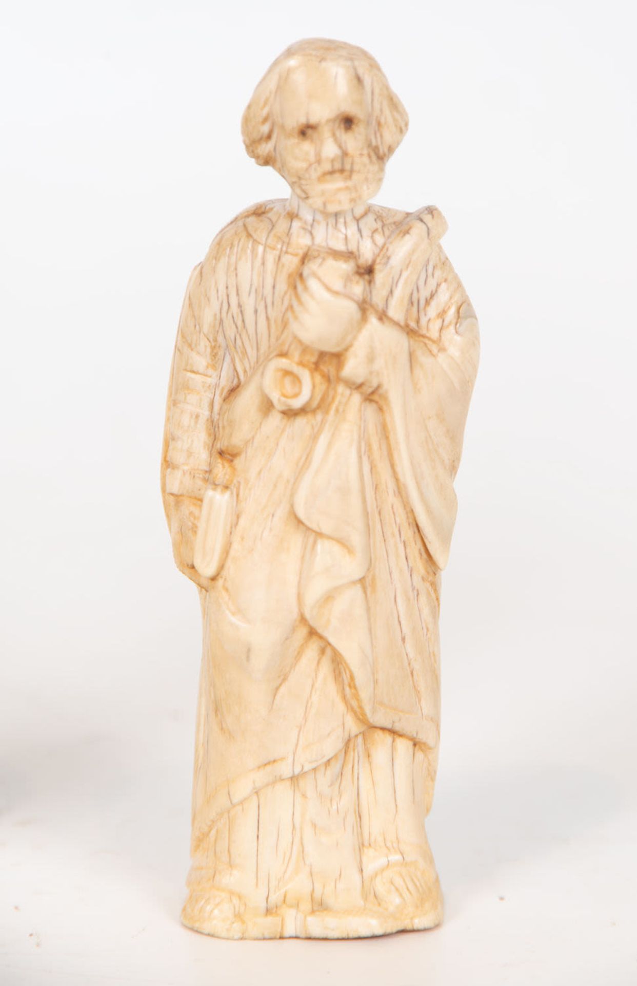 Saint Peter and Saint Paul in Ivory, Central European School, 17th century - Image 2 of 8