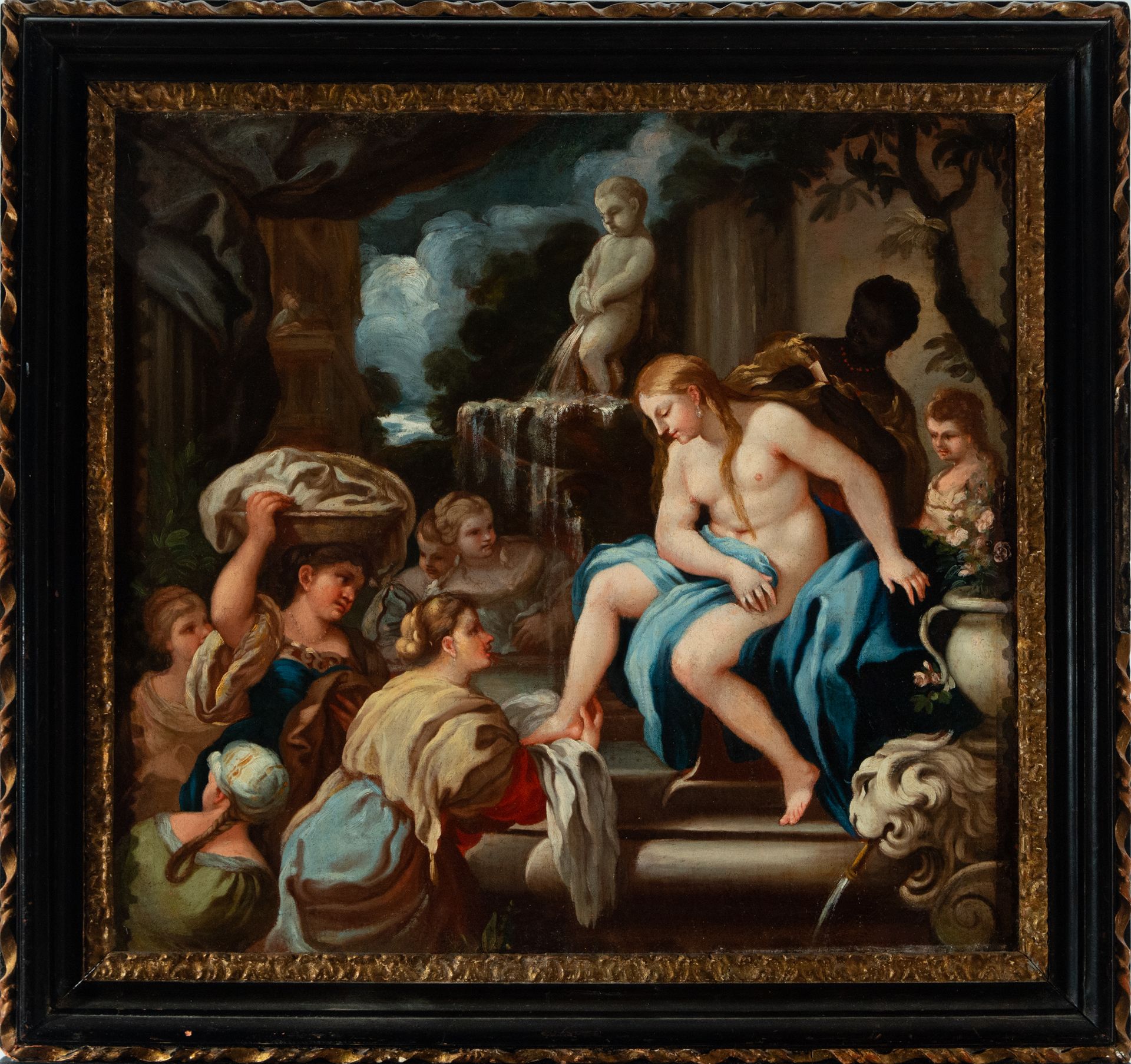 The Bath of Venus, Attributed to Luca Giordano, 17th century Italian school