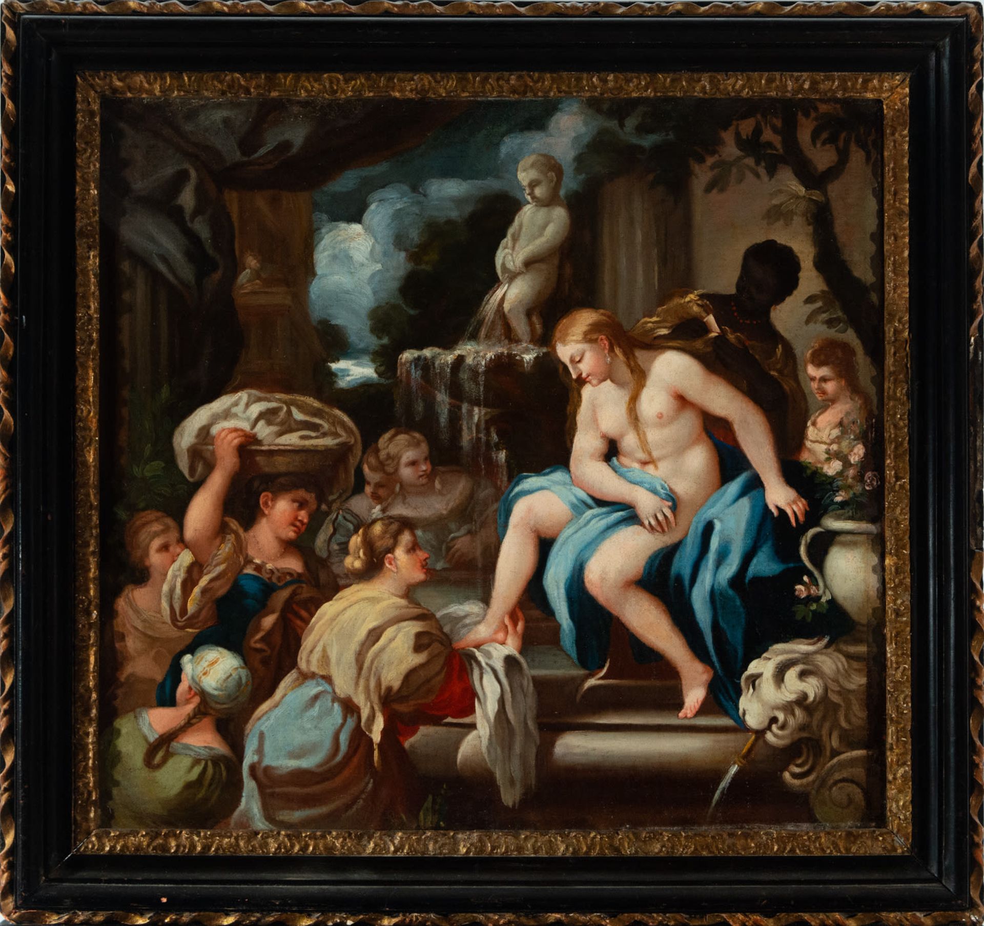 The Bath of Venus, Attributed to Luca Giordano, 17th century Italian school - Image 2 of 7
