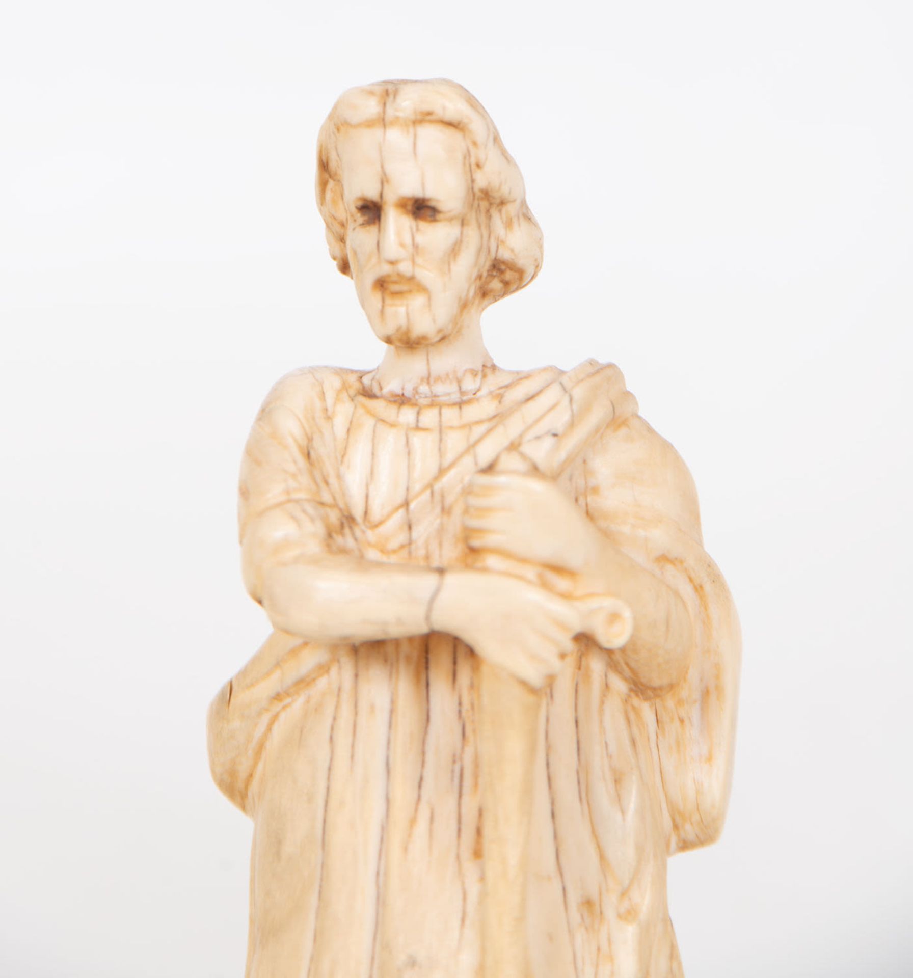 Saint Peter and Saint Paul in Ivory, Central European School, 17th century - Image 5 of 8