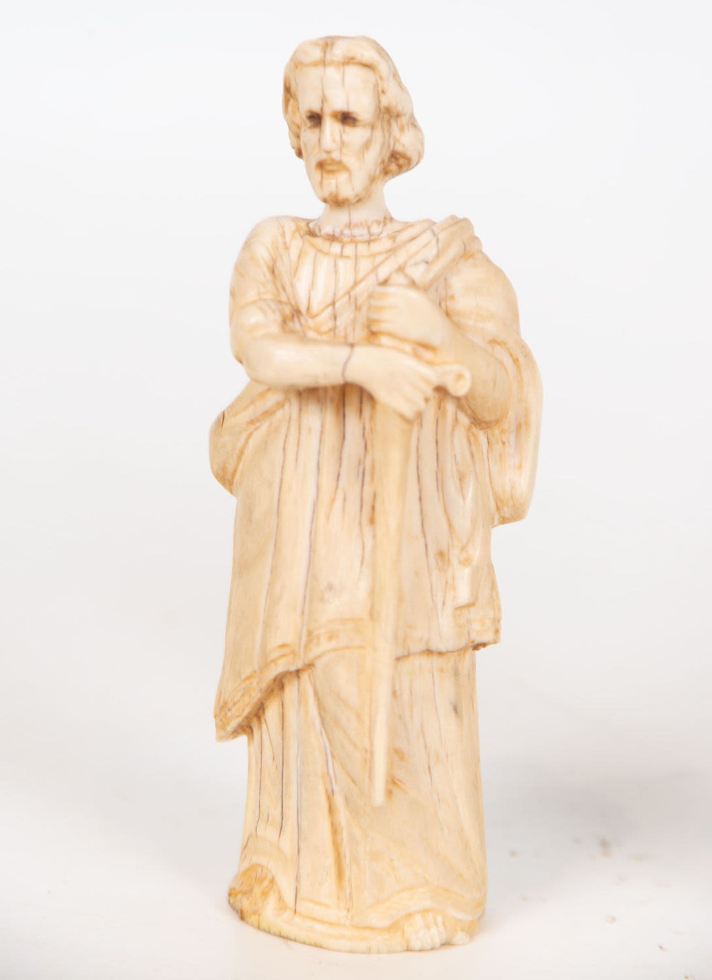 Saint Peter and Saint Paul in Ivory, Central European School, 17th century - Image 3 of 8