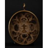 Reliance Medallion in Bronze with bones of Saints of the Church, 16th - 17th centuries
