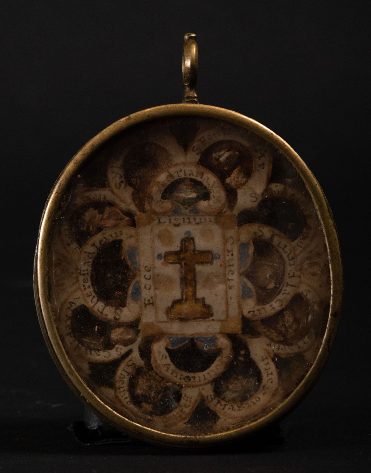 Reliance Medallion in Bronze with bones of Saints of the Church, 16th - 17th centuries