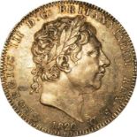 1820 Silver Crown About uncirculated