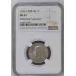 1936 Silver Shilling NGC MS 63 #2118531-040