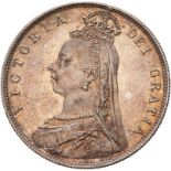 1889 Silver Halfcrown Extremely fine