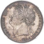 1821 Silver Halfcrown NGC MS 63 #6318417-001