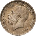 1916 Silver Halfcrown About uncirculated