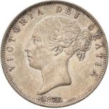 1876 Silver Halfcrown Extremely fine