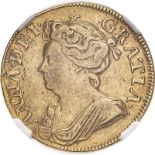 1714 Gold Guinea NGC VF 30 #3959755-001 (AGW=0.2459 oz.)