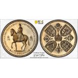 1953 CuproNickel Crown Coronation Proof PCGS PR66 CAM #37907562