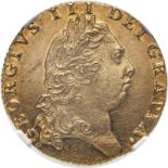1798 Gold Guinea NGC UNC Details #6063018-010 (AGW=0.2474 oz.)