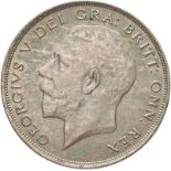 1925 Silver Halfcrown Extremely fine