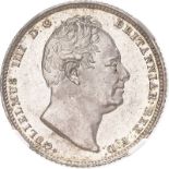 1831 Silver Sixpence NGC MS 64+ #5784533-010