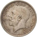 1920 Silver Halfcrown Very fine