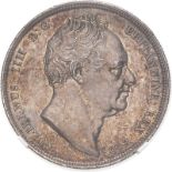 1836 Silver Halfcrown NGC AU 58 #6318735-003