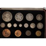 1937 Silver and Bronze 15-Coin Proof Set