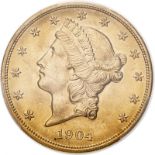 United States 1904 Gold 20 Dollars Liberty Head - Double Eagle PCGS MS63 #42764617 (AGW=0.9856 oz.)