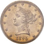 United States Eagle 1895 O Gold 10 Dollars PCGS AU55 #42764577 (AGW=0.4838 oz.)
