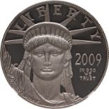 United States 2009 W Platinum 100 Dollars NGC PF 70 ULTRA CAMEO #3958413-004 Box & COA