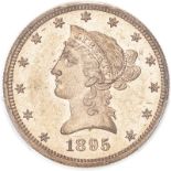 United States Eagle 1895 Gold 10 Dollars PCGS MS61 #42764573 (AGW=0.4838 oz.)