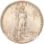 United States 1924 Gold 20 Dollars Saint-Gaudens; Double Eagle NGC MS 64 #2126806-005 (AGW=0.9674 oz
